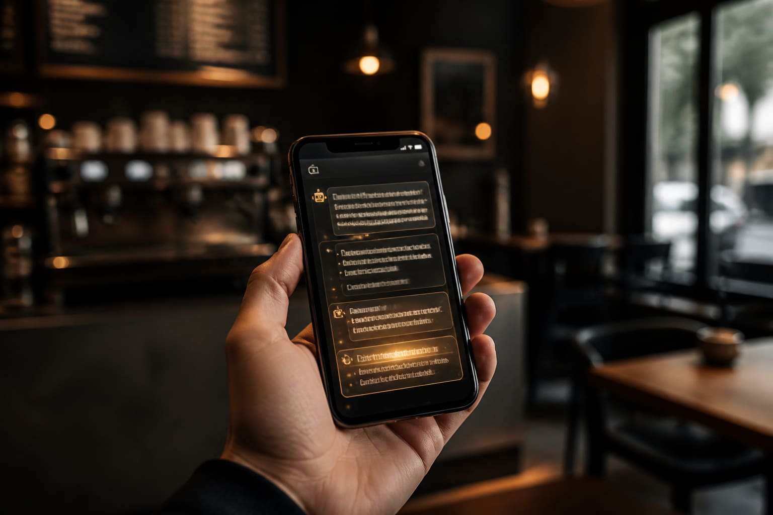 Telefonunda AI önerisi