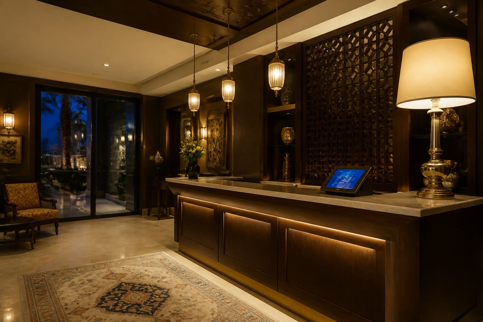 Boutique otel lobisi